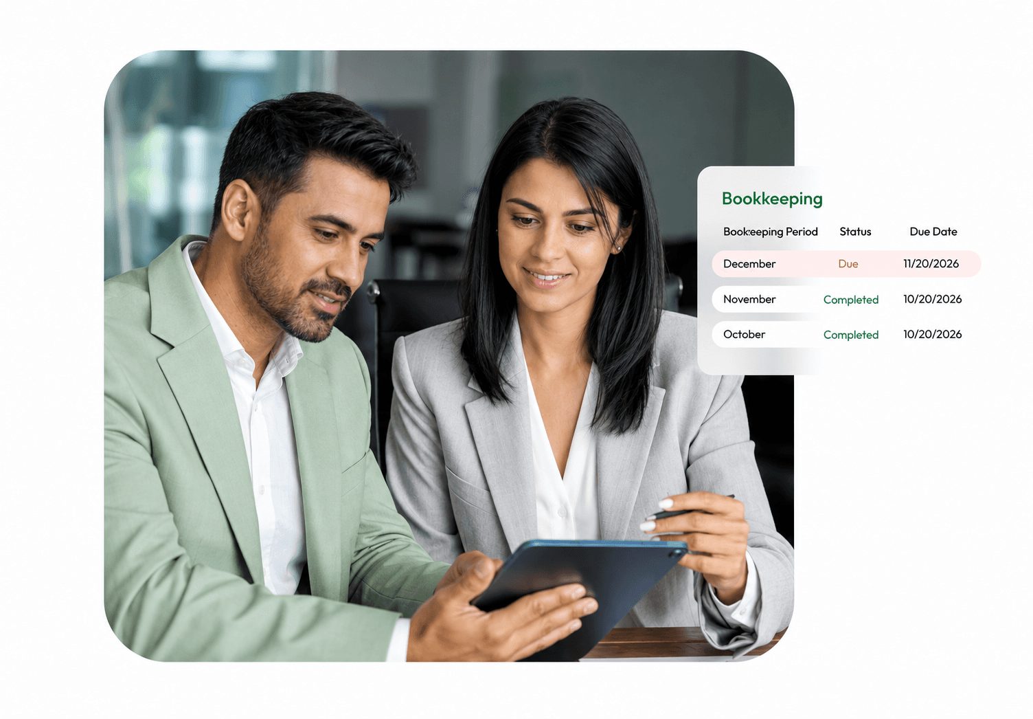 Bookkeeping, Tax and Payroll Illustration